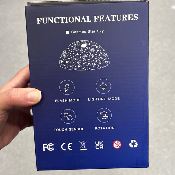 Excellent condition!Night Projector 360 Degree Rotation Star Light Projector - Picture 7 of 9